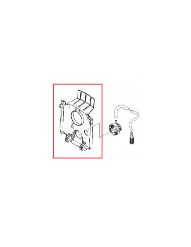 Cache Paroi Arrière Nettoyeur Haute Pression HD 6/15 C/C PLUS Karcher