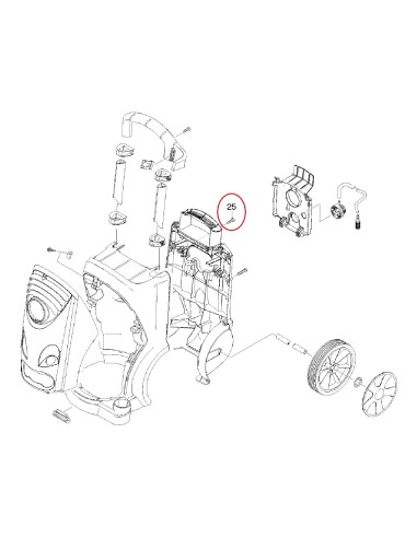 Vis M6*40 Nettoyeur Haute Pression HD 6/15 C/C PLUS Karcher