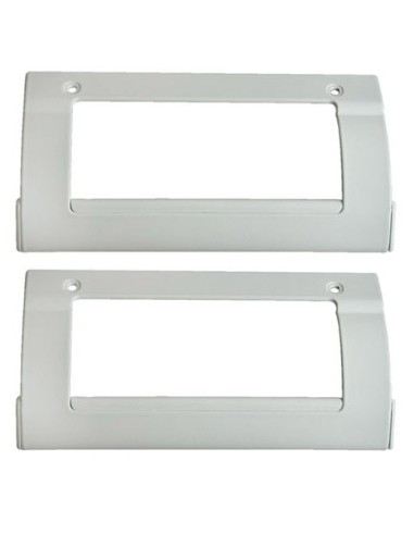 Lot de 2 Poignées Blanches pour Réfrigérateur AR8290C Arthur Martin 