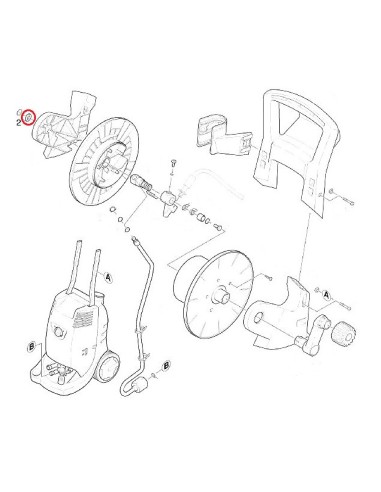 Rondelle en Plastique ISO7089 pour Nettoyeur...