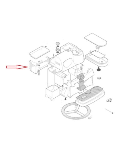 Réservoir D'eau pour Cafetière S600 Riviera & Bar