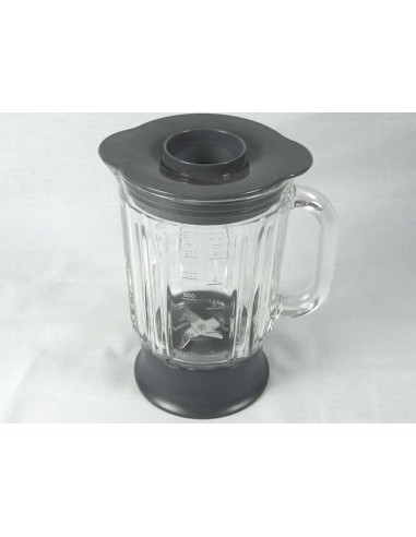 Blender en Verre Complet avec Couteau et Couvercle pour Robot Multipro Compact Food Processor KENWOOD