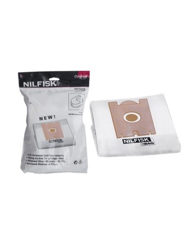 Lot de 5 Sacs Filtres Hygiène pour Aspirateur Compact Nilfisk