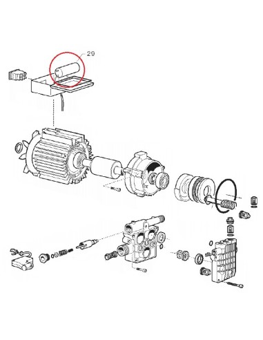 Condensateur 30 µF pour Nettoyeur Haute Pression Nilfisk