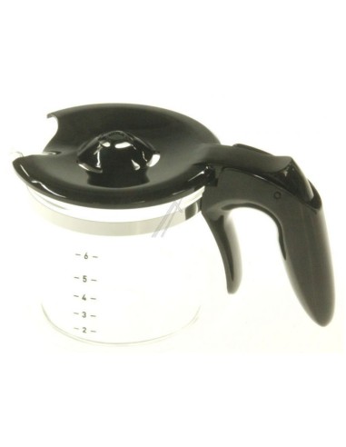 Verseuse + Couvercle Noir pour Cafetière Cafe City / Mini Tefal