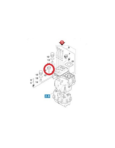 Thermomètre pour Nettoyeur Vapeur DE4002 Karcher