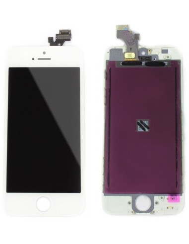 Vitre Avant et LCD pour iPhone 5 Blanc
