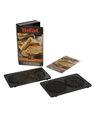 Coffret de Plaque pour Bricelets avec Livre de Recettes pour Croque-Monsieur Tefal