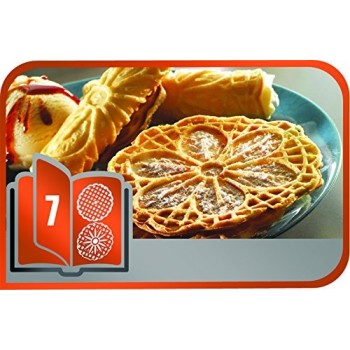 Coffret de Plaque pour Bricelets avec Livre de Recettes pour Croque-Monsieur Tefal