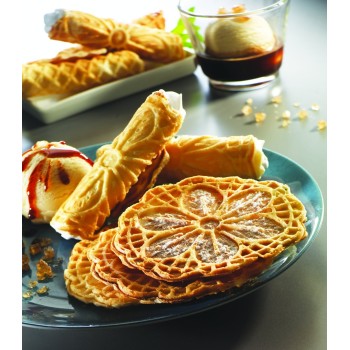 Coffret de Plaque pour Bricelets avec Livre de Recettes pour Croque-Monsieur Tefal
