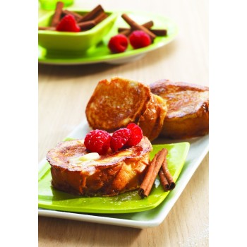 Coffret de Plaque pour Pain Perdu avec Livre de Recettes pour Croque-Monsieur Tefal