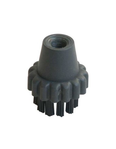 Petite Brosse Ronde Noire pour Nettoyeur Vapeur...