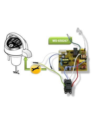 Carte Electronique / de Puissance pour Blender Easy Soup Tefal