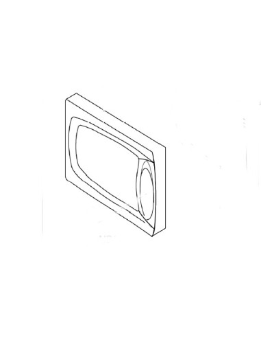 Porte Blanche Extérieur Nue pour Four Micro-Ondes C105 Samsung