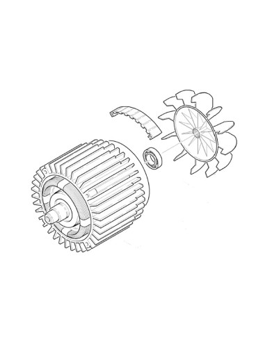Moteur Complet pour Nettoyeur Haute Pression K 502 M Karcher