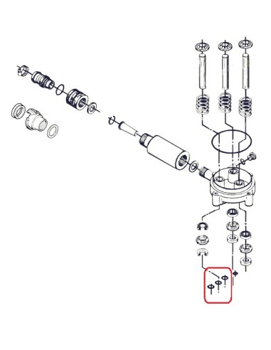 Joint Torique 15.1X1.6 pour Nettoyeur Haute Pression Alto 30CA Compact 1 Nilfisk