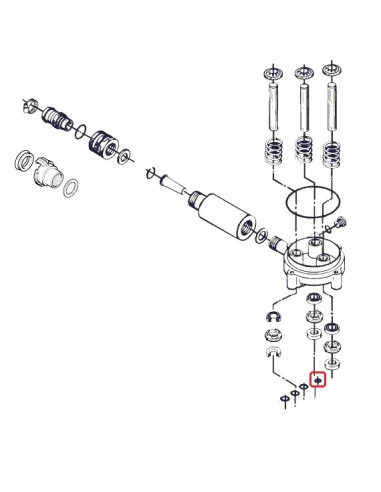 Joint Torique 6.1X1.6 pour Nettoyeur Haute Pression Alto 30CA Compact 1 Nilfisk