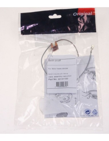 Interrupteur Unipolaire pour Aspirateur Nilfisk