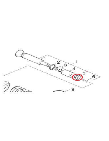 Douille Céramique pour Nettoyeur Haute Pression HDS1195 Karcher