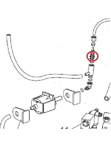 Connection pour Centrale Vapeur VVX / Pro 1000 DELONGHI