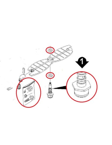 Tourillon Complet / Lot de Joints T-Racer...