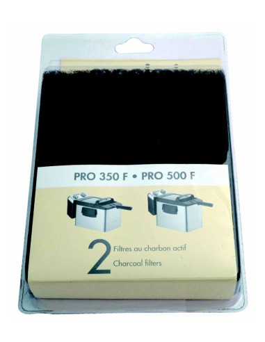 Lot de 2 Filtres au Charbon Actif pour Friteuses Pro 350 / 500 F Magimix