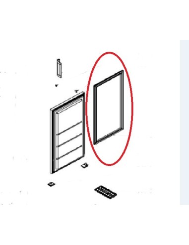 Joint Magnétique pour Congélateur CVT220 Laden