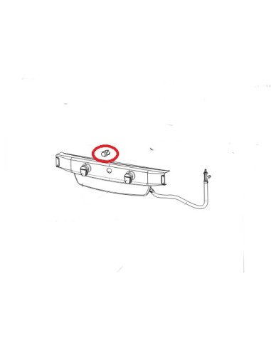 Électrode + Support Piezo pour Barbecue Texado / Ventura Plus Campingaz