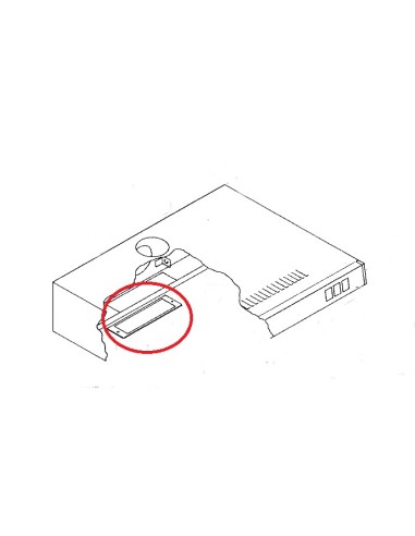 Cache pour Hotte HD6300 Siemens