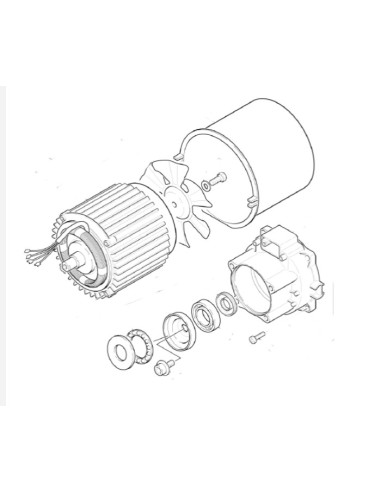 Moteur sans Pompe pour Nettoyeur Haute Pression Karcher