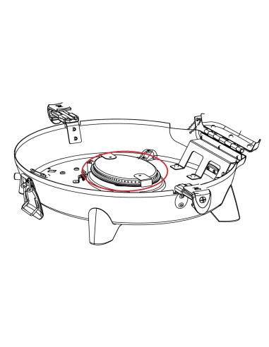 Bruleur pour Réchaud Grill 3 en 1 CV - R Campingaz