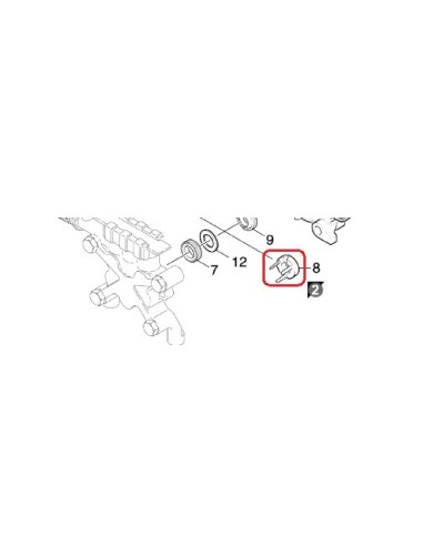 Rondelle Piston Version 1 pour Nettoyeur Haute Pression Karcher