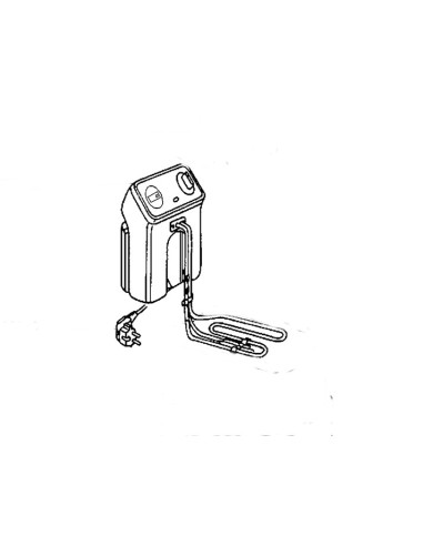 Boitier + Résistance pour Friteuse Filtra Pro Eco Seb