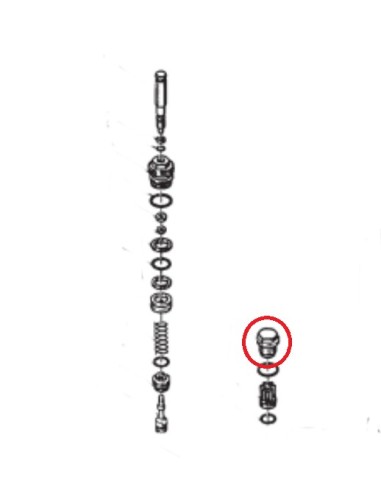 Vis de Valve pour Nettoyeur Haute Pression Karcher