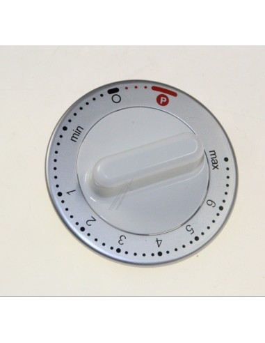 Bouton de Commande Blanc / Argent pour Robot Kitchen Machine Chef KENWOOD