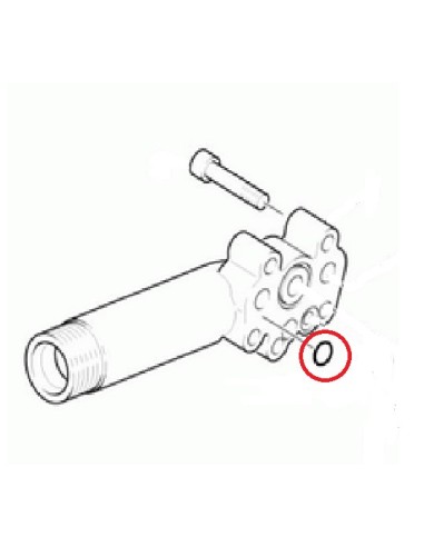 Bague d'Etanchéité 7 X 1,5-NBR 90 pour Nettoyeur Haute Pression Karcher
