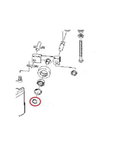 Circlip pour Autolaveuse / Aspiro-Laveuse Karcher