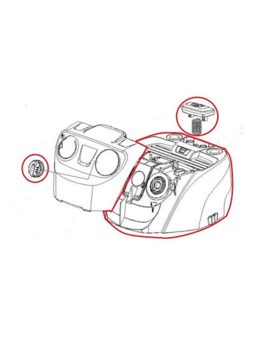 Capot Complet pour Aspirateur Eau et Poussière Karcher