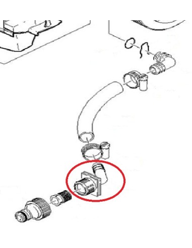 Pièce de Raccordement pour Nettoyeur Haute Pression Karcher