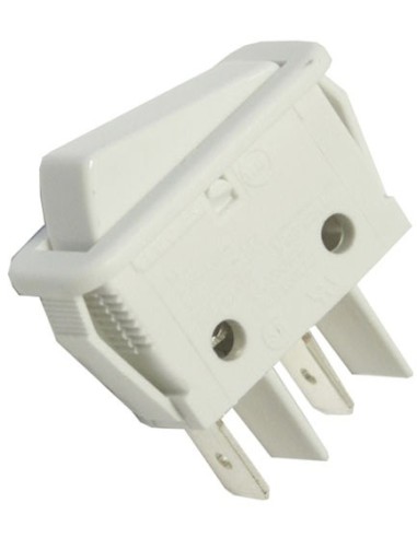 Interrupteur Maintenu Blanc 2 Cosses pour Radiateur Delonghi