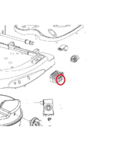 Cache Bloc de Connexion pour Table à Repasser RI420A Astoria
