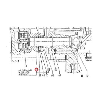 Joint à Lèvre du Piston 20 X 28 X 5 pour Nettoyeur Haute Pression Kärcher
