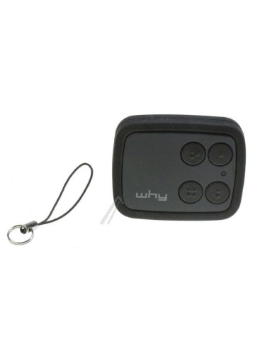 Télécommande de Garage Noire Universelle 
