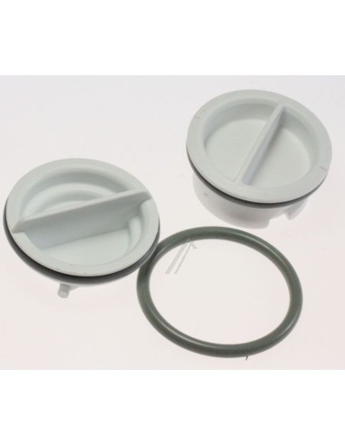 Lot de 2 Bouchons de Rinçage pour Lave-Vaisselle Ariston