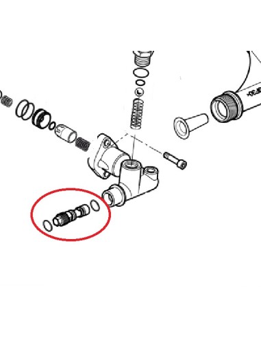 Injecteur pour Nettoyeur Haute Pression Nilfisk