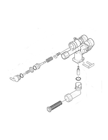 Culasse Complète pour Nettoyeur Haute Pression Karcher