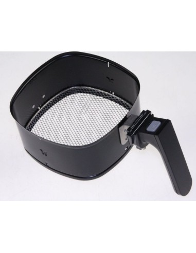 Panier Noir + Poignée Amovible pour Friteuse HD9220 Philips