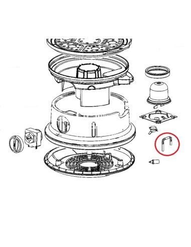 Fusible / Résistance pour Cuiseur Vapeur Convenient Invent Seb