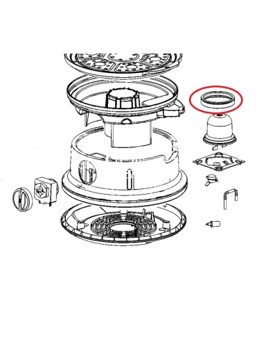 Joint pour Cuiseur Vapeur Convenient Series Seb