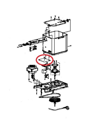 Platine de Puissance pour Machine à Pain QD782A Riviera & Bar